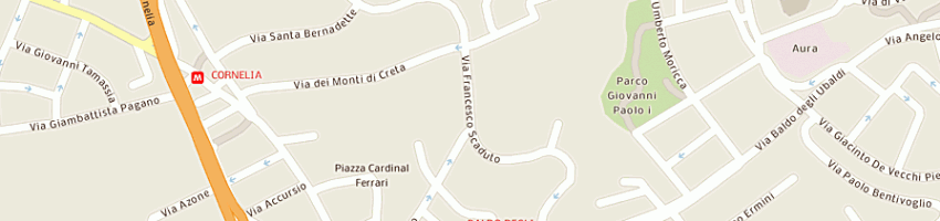 Mappa della impresa asilo nido gregorio vii mte spaccato casalotti borgata f a ROMA