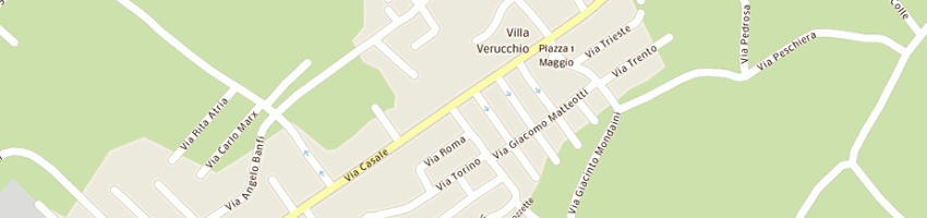 Mappa della impresa fantini pier luigi a VERUCCHIO