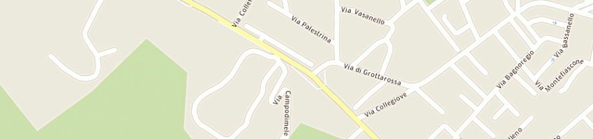 Mappa della impresa societa' mastro fornaio di cioccoloni e c snc a ROMA