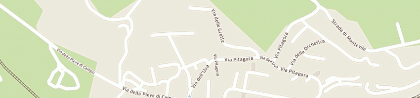 Mappa della impresa borgarelli vania e csnc a PERUGIA