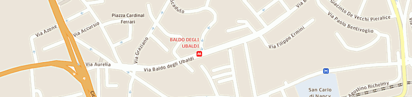 Mappa della impresa farmacia colle aurelio a ROMA
