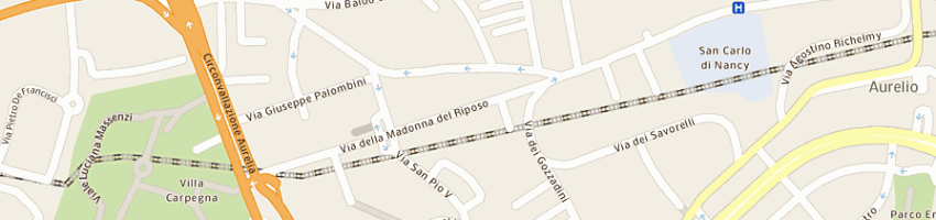 Mappa della impresa ristorante sapore di mare di clementi ercole a ROMA