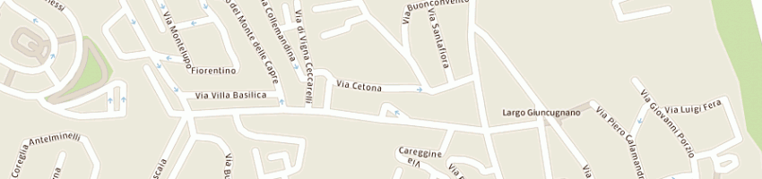 Mappa della impresa odontoiatrica '90 snc di giordano piero e c a ROMA