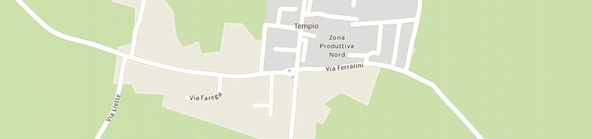 Mappa della impresa cinzano bar di scagnol gianna a ORMELLE