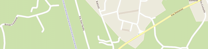Mappa della impresa santin aldo a CANEVA