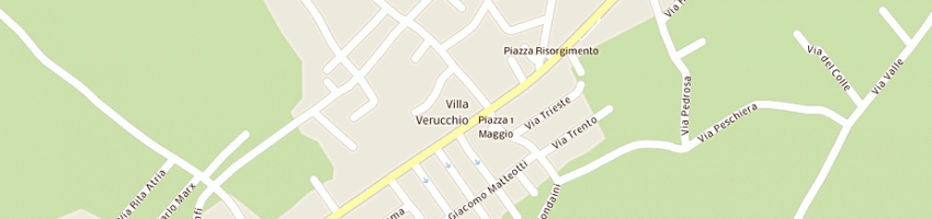 Mappa della impresa migliarini giuseppe orazio a VERUCCHIO
