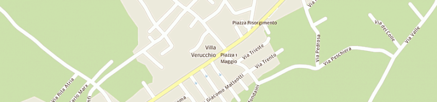 Mappa della impresa old jeans di marchi arianna a VERUCCHIO
