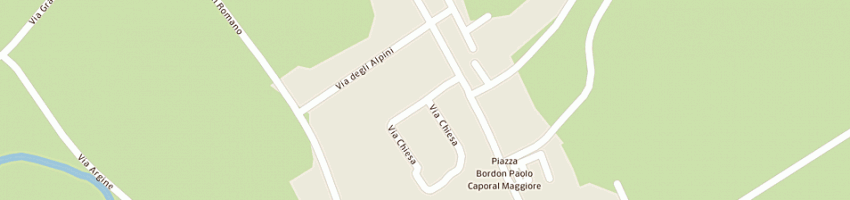 Mappa della impresa zanusso adelinda a PONTE DI PIAVE