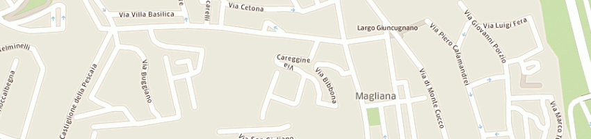 Mappa della impresa ticla di tiziano bensi a ROMA