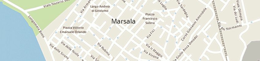 Mappa della impresa ceser di bilello leonardo e c a MARSALA