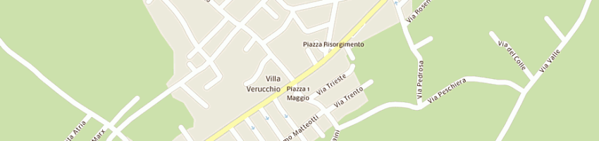 Mappa della impresa casa zanni srl a VERUCCHIO