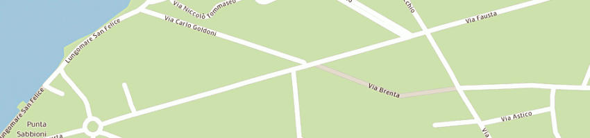 Mappa della impresa gusto si' snc di costantini toomai e c a CAVALLINO TREPORTI