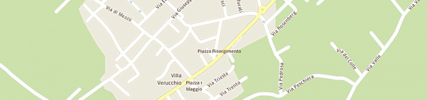 Mappa della impresa lazzarini domenico a VERUCCHIO