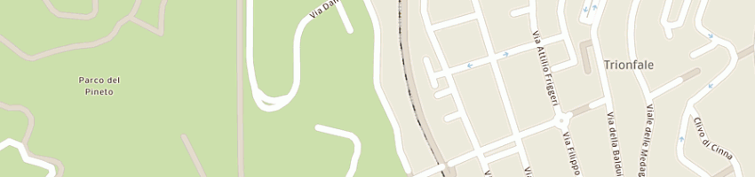 Mappa della impresa pannaria giuliano a ROMA