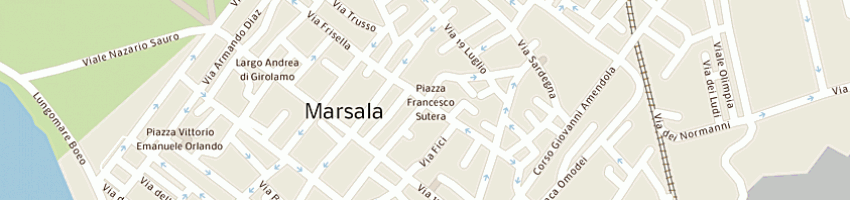 Mappa della impresa ita petroli srl a MARSALA
