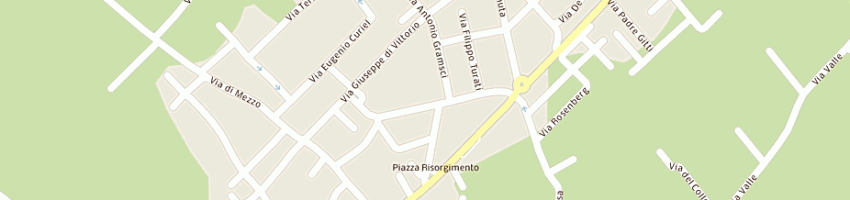 Mappa della impresa urbinati olinto a VERUCCHIO