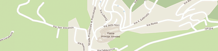 Mappa della impresa pauselli filippo a PIETRALUNGA