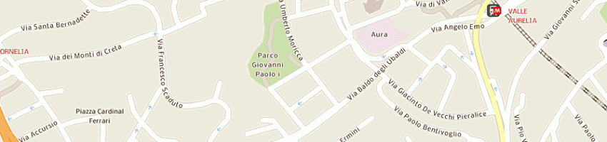 Mappa della impresa di gregorio nicola a ROMA