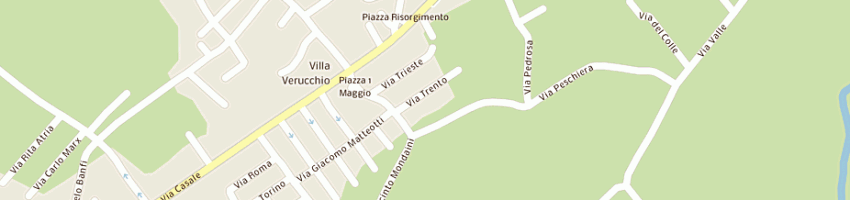 Mappa della impresa pelletteria gori di dini giuseppe a VERUCCHIO