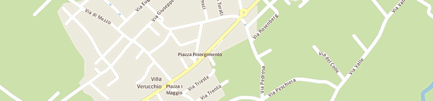 Mappa della impresa valmarecchia viaggi srl a VERUCCHIO