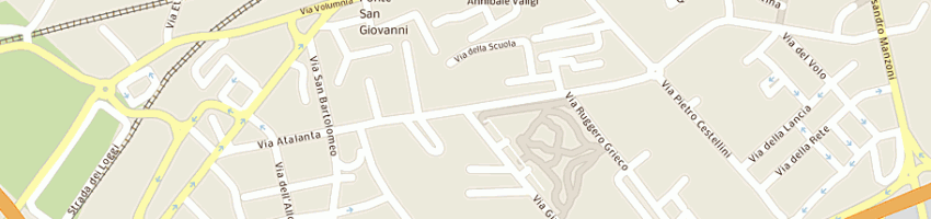 Mappa della impresa assicredit sas di enrico cingolo e c a PERUGIA