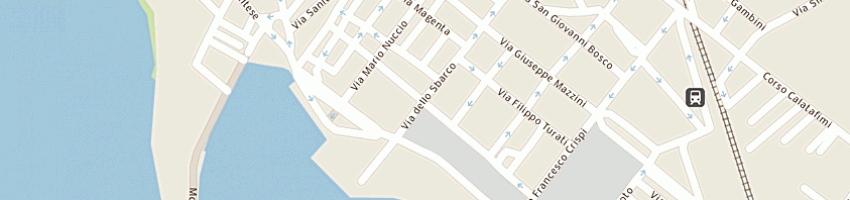Mappa della impresa canale gaspare a MARSALA