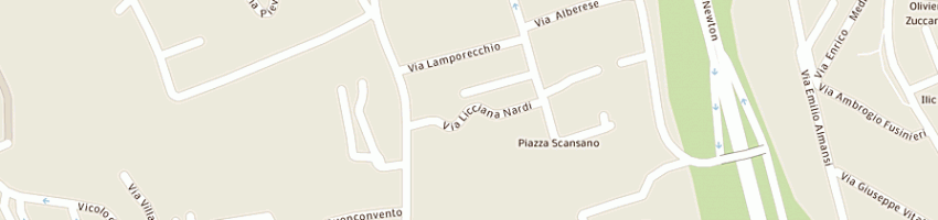 Mappa della impresa fincam  srl a ROMA