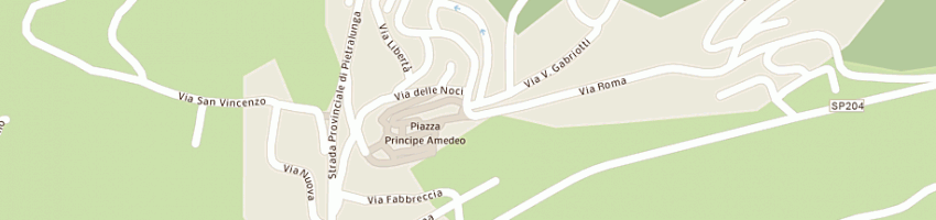 Mappa della impresa pettinari massimo sas a PIETRALUNGA