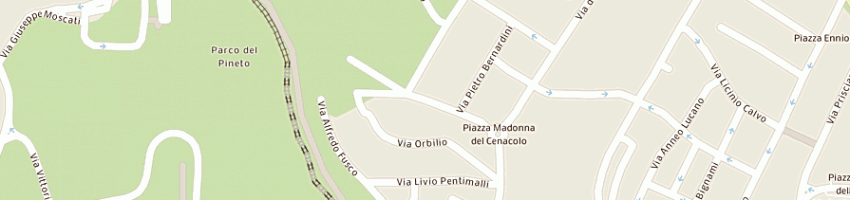 Mappa della impresa mafrica caterina a ROMA