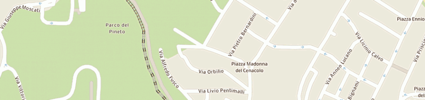 Mappa della impresa gianvenuti sas di gianvenuti claudio e c a ROMA