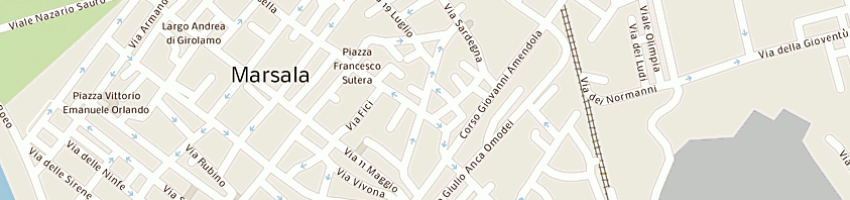 Mappa della impresa d'angelo saverio a MARSALA