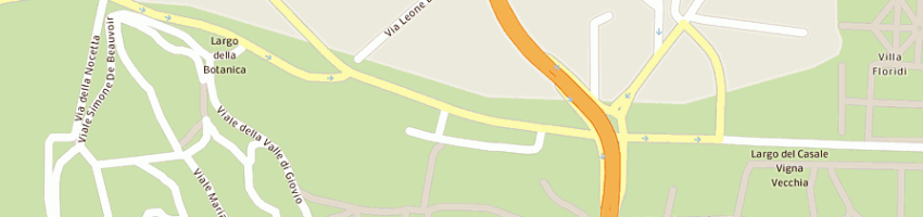 Mappa della impresa casale dei cedri srl a ROMA