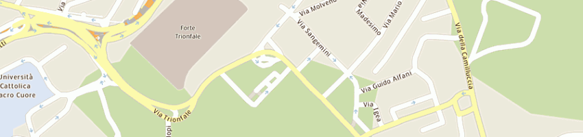 Mappa della impresa setem italia a ROMA