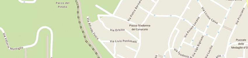 Mappa della impresa haus media design srl a ROMA