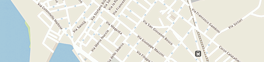 Mappa della impresa geos srl a MARSALA