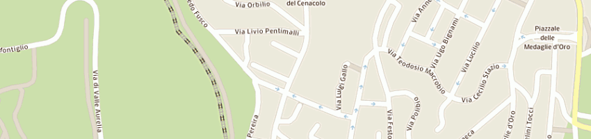 Mappa della impresa snc aldo barbante e c a ROMA