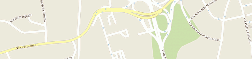 Mappa della impresa les portuense srl a ROMA