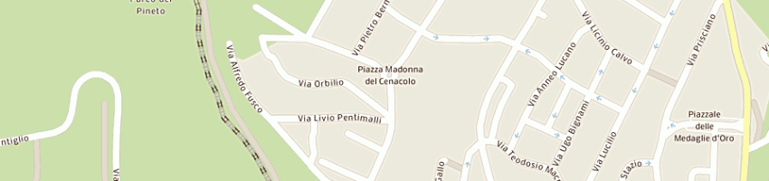 Mappa della impresa mmsas di gubinelli mirko e c a ROMA