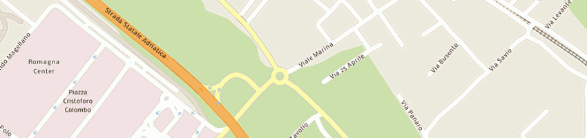 Mappa della impresa brg di bergamini giancarlo e c (snc) a SAN MAURO PASCOLI