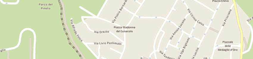 Mappa della impresa mm sas di gubinelli mirko e c a ROMA