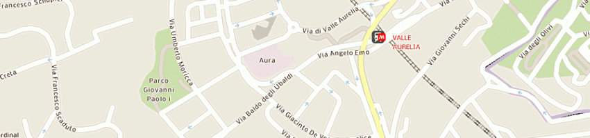 Mappa della impresa emile di giacometti daniela a ROMA