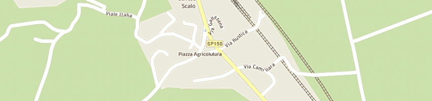 Mappa della impresa immagine snc di lucci rosella ea a GALLESE