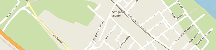 Mappa della impresa ristorante pizzeria oasi a SAVIGNANO SUL RUBICONE