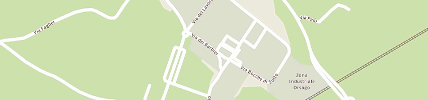 Mappa della impresa benedet giuseppe e figlio (snc) a ORSAGO