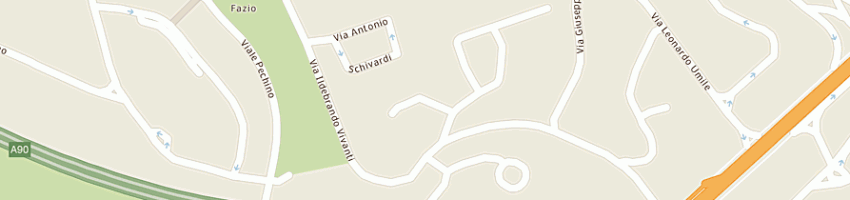 Mappa della impresa sistema ufficio srl a ROMA