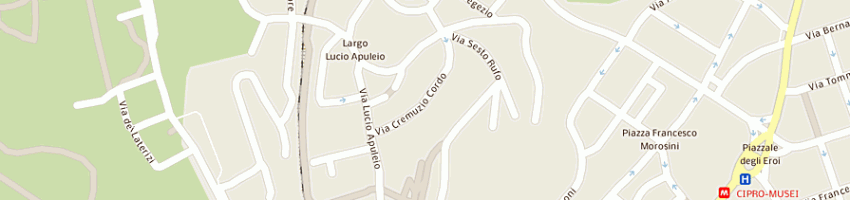 Mappa della impresa sm service management srl a ROMA
