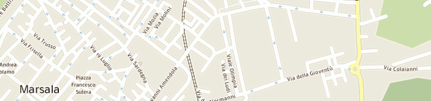 Mappa della impresa messina mario di messina g e p e c snc a MARSALA