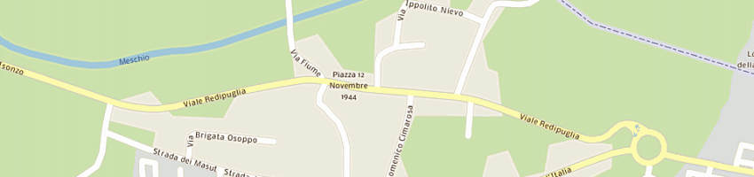 Mappa della impresa l'orto in piazza di nardi ruggero a CORDIGNANO