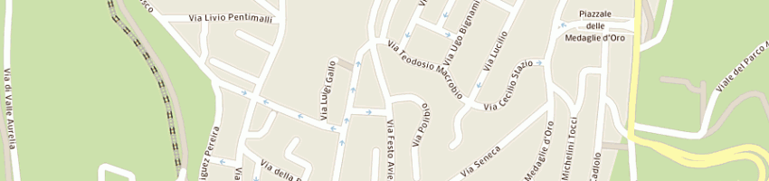Mappa della impresa max pubblicita' di pietro virno snc a ROMA