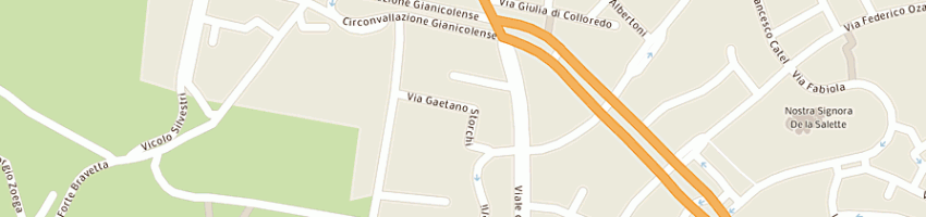 Mappa della impresa manifattura mg srl a ROMA